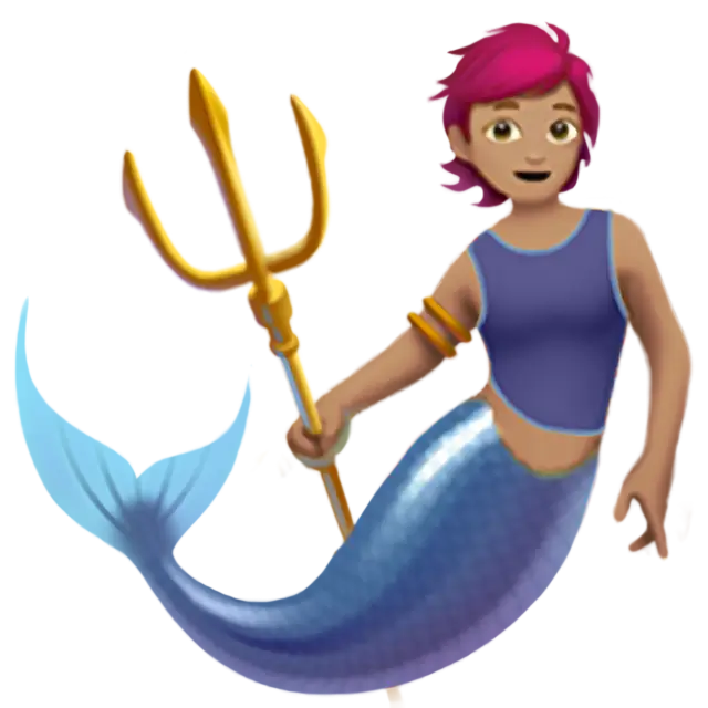 Merperson: Medium Skin Tone