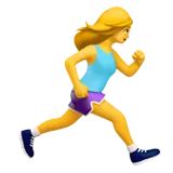 Woman Running Facing Right