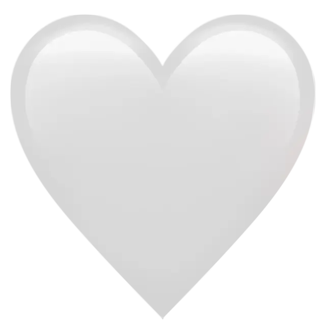 Coeur blanc