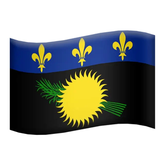 Flag: Guadeloupe