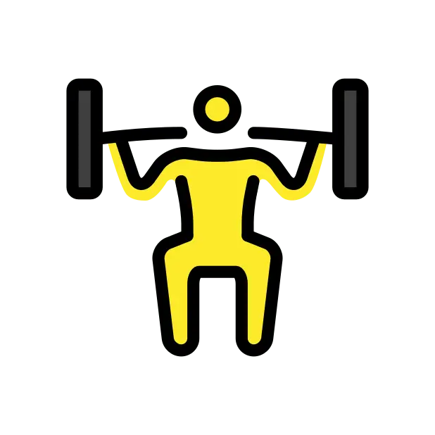 Person Lifting Weights