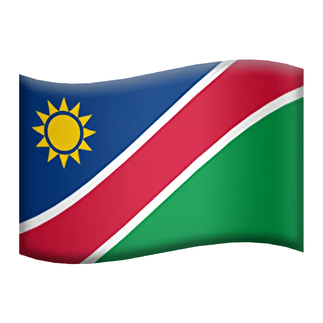 Flag: Namibia