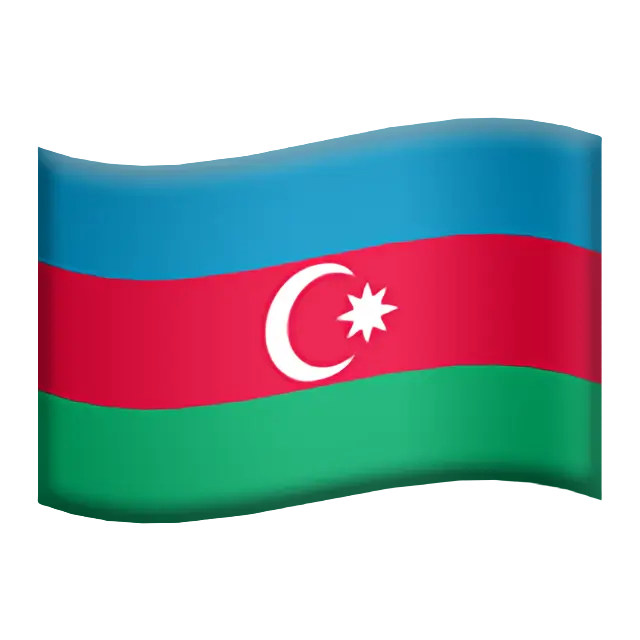 Flag: Azerbaijan