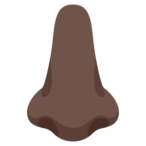 Nose: Dark Skin Tone