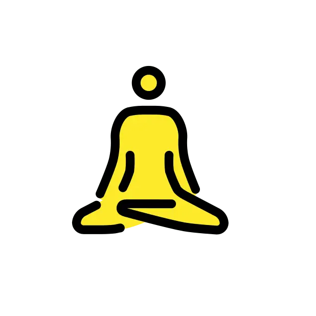 Man In Lotus Position