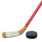 Hockey su ghiaccio Stick e Puck
