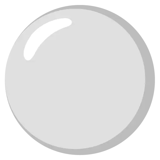 중간 흰색 원