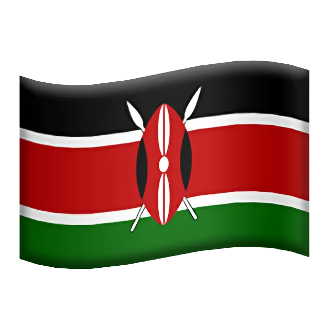 Flag: Kenya