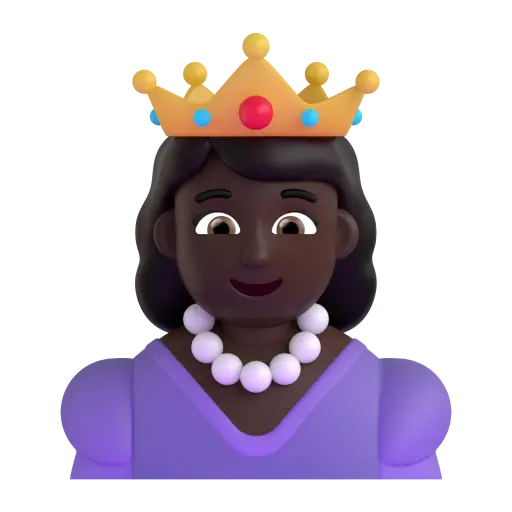 Princess: Dark Skin Tone