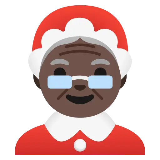 Mrs. Claus: Dark Skin Tone