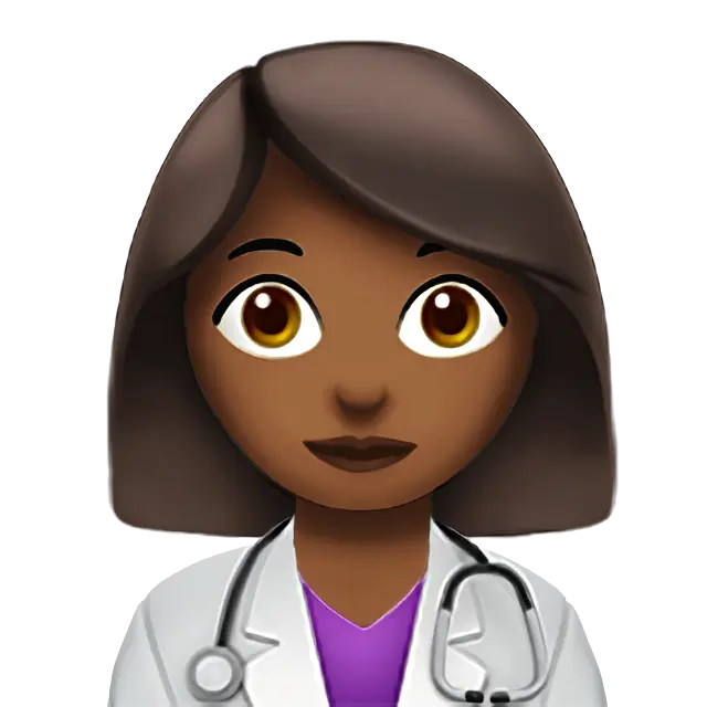 Woman Doctor: Medium-Dark Skin Tone