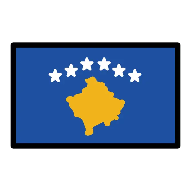 Flag: Kosovo