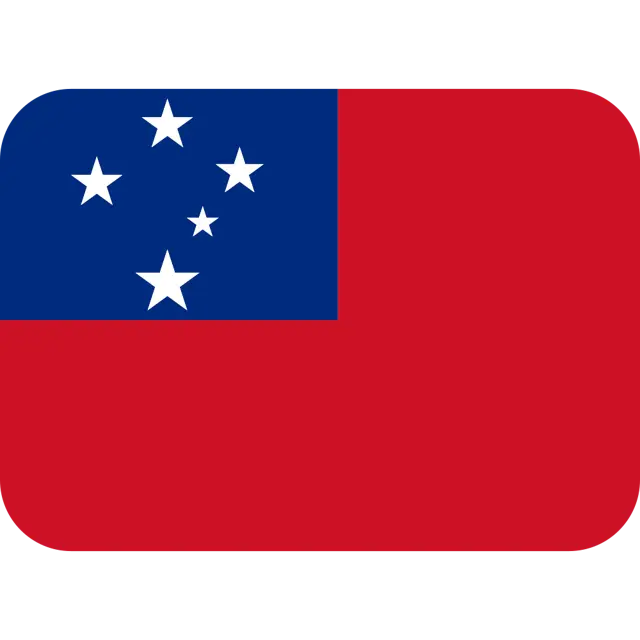 Flag: Samoa