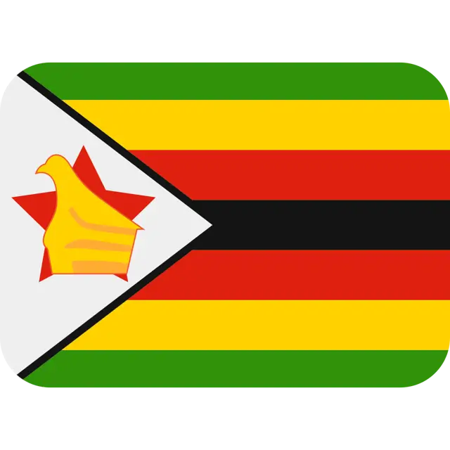 Flag: Zimbabwe