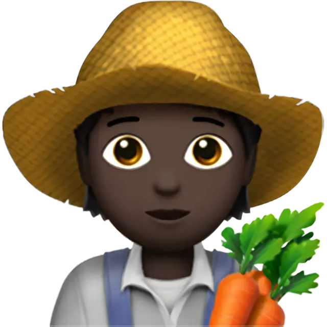 Farmer: Dark Skin Tone