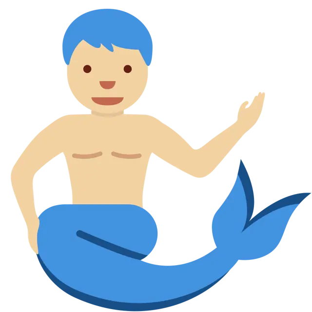 Merman: Medium-Light Skin Tone