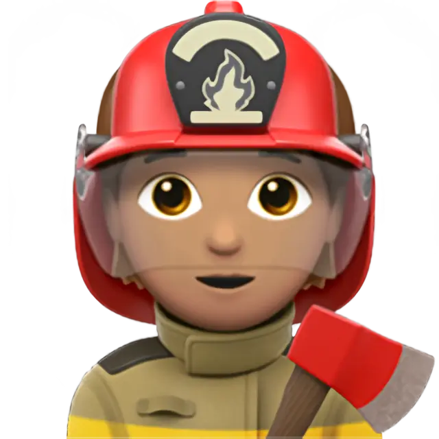 Firefighter: Medium Skin Tone