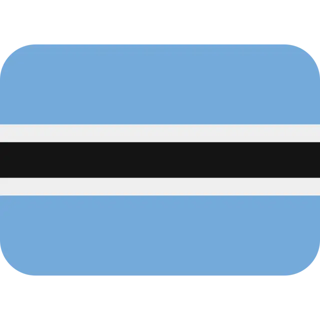 Flag: Botswana