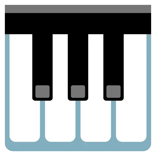 Musikalische Tastatur