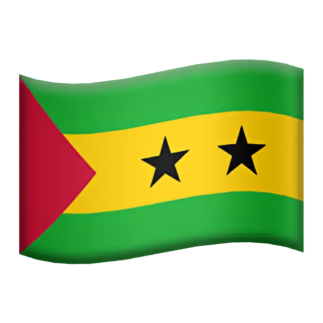 Flag: São Tomé & Príncipe