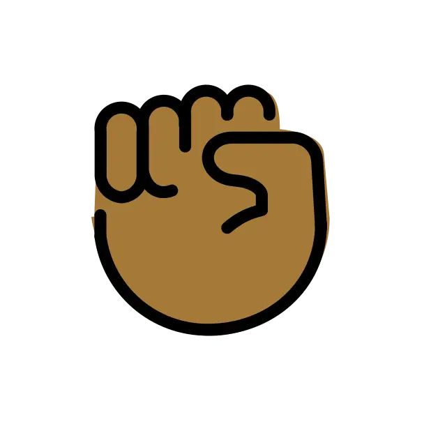 Raised Fist: Medium-Dark Skin Tone