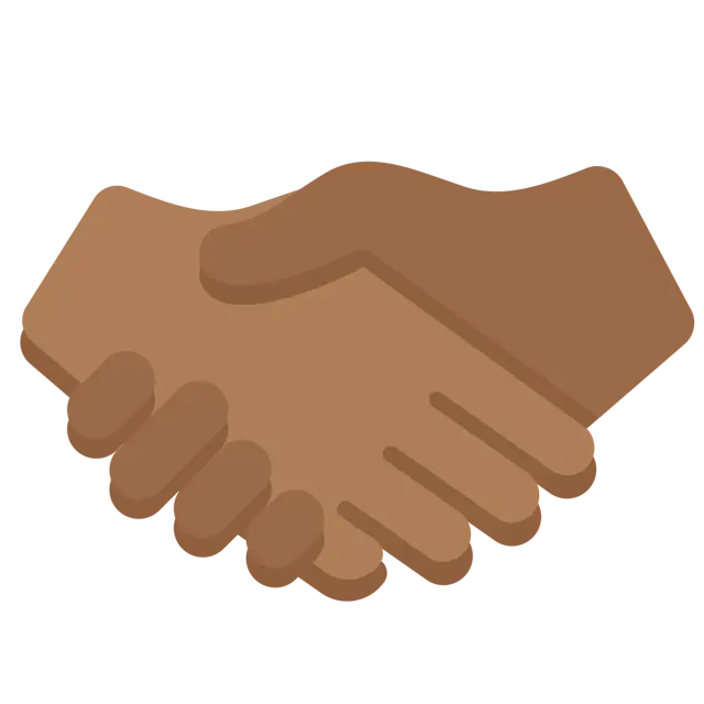 Handshake: Medium-Dark Skin Tone