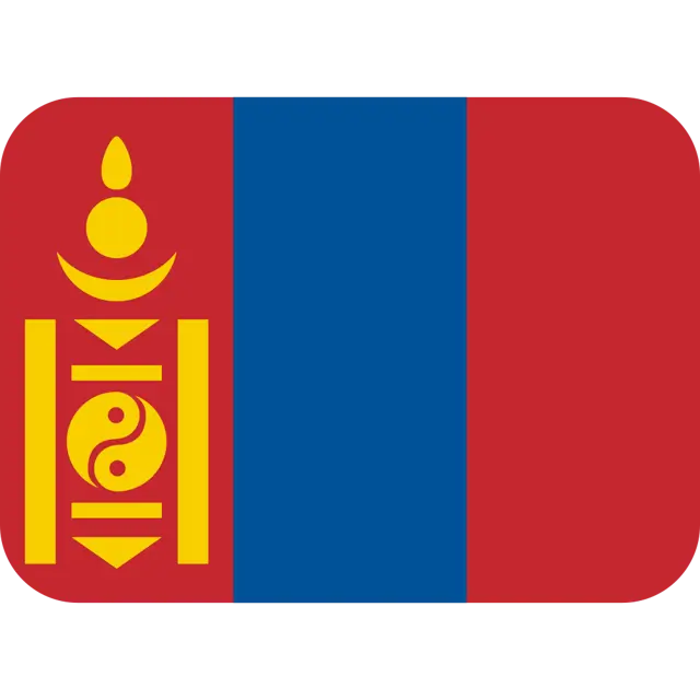 Flag: Mongolia