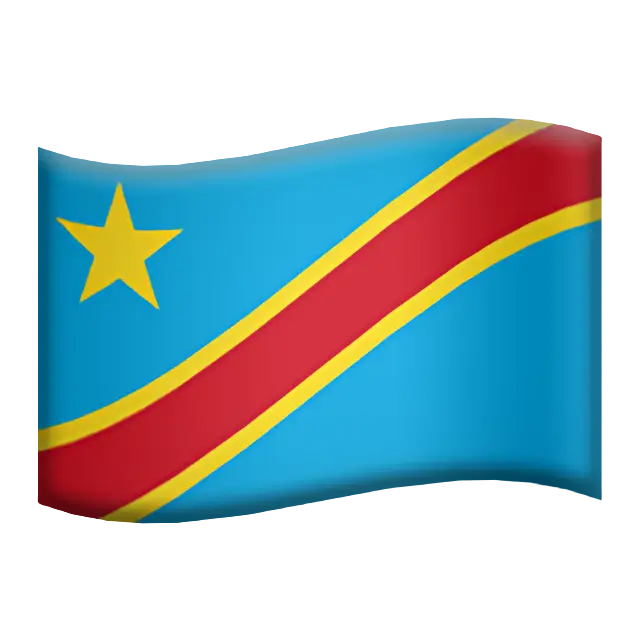 Flag: Congo - Kinshasa