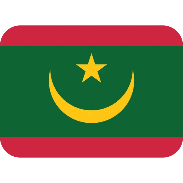 Flag: Mauritania