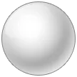 중간 흰색 원