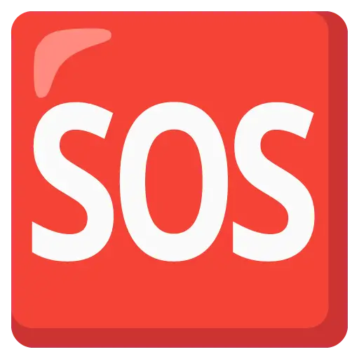 В квадрате sos