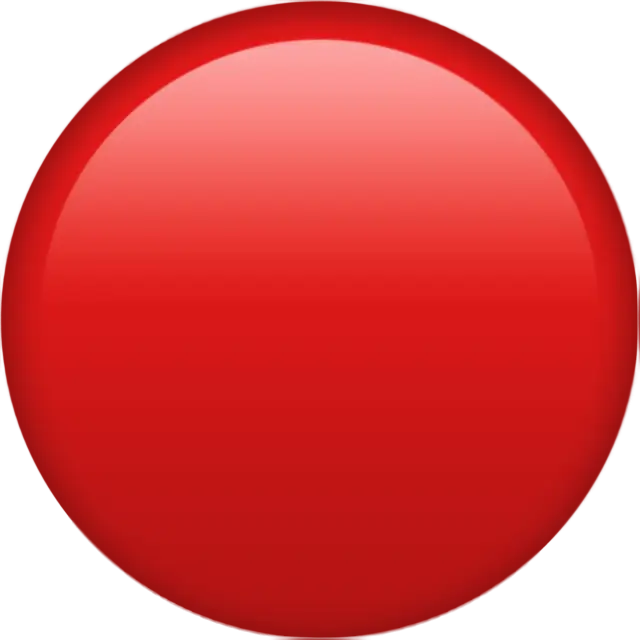 Nagy piros kör