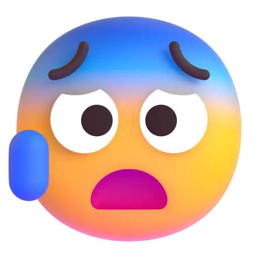 😰 Anxious Face With Sweat Emoji 📖 Emoji Meaning Copy And 📋 Paste