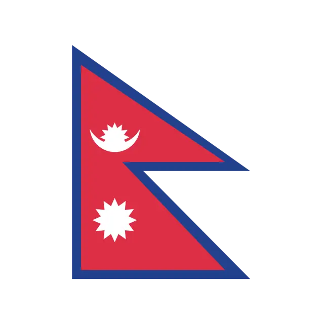 Flag: Nepal