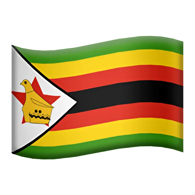 Flag: Zimbabwe