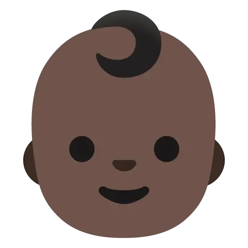 Baby: Dark Skin Tone