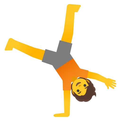 Person Doing Cartwheel