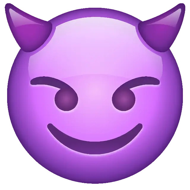 Smiling Face With Horns