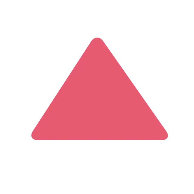 Red Triangle Pointed Up