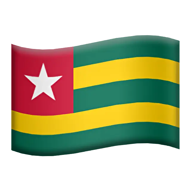 Flag: Togo