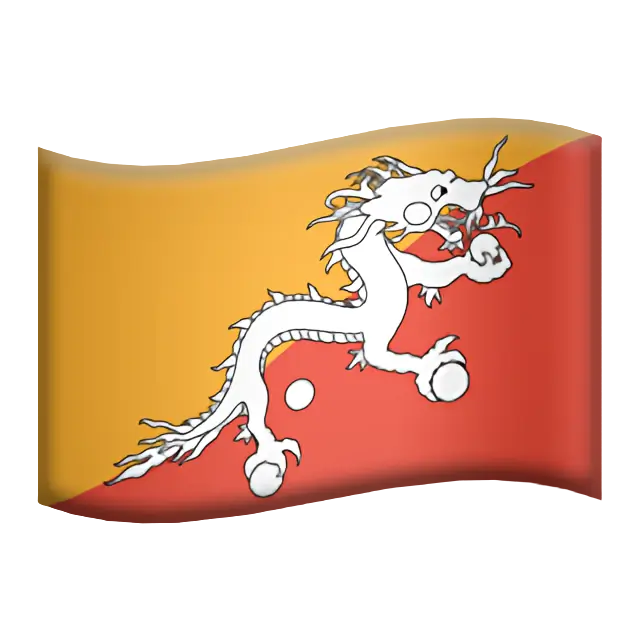 Flag: Bhutan