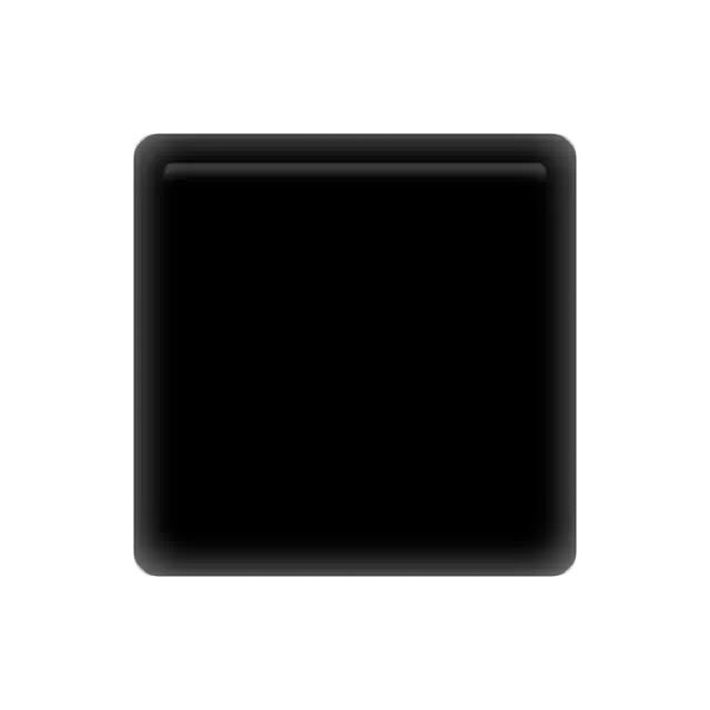 Black Medium Small Square
