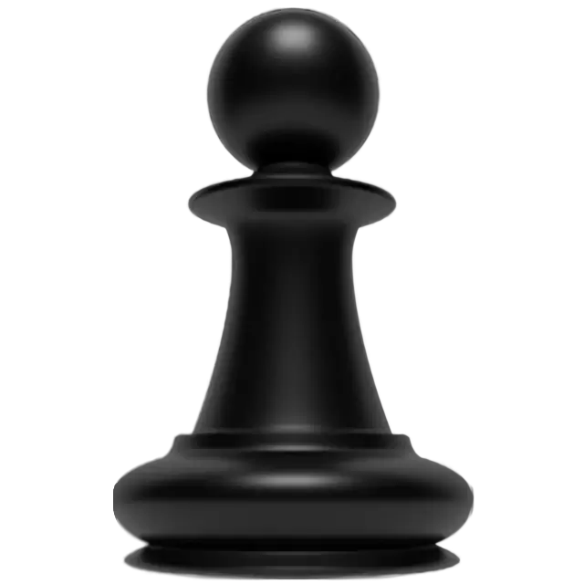 Black Chess Pawn