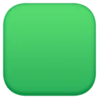 大きな緑色の四角