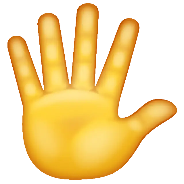 Hand With Fingers Splayed