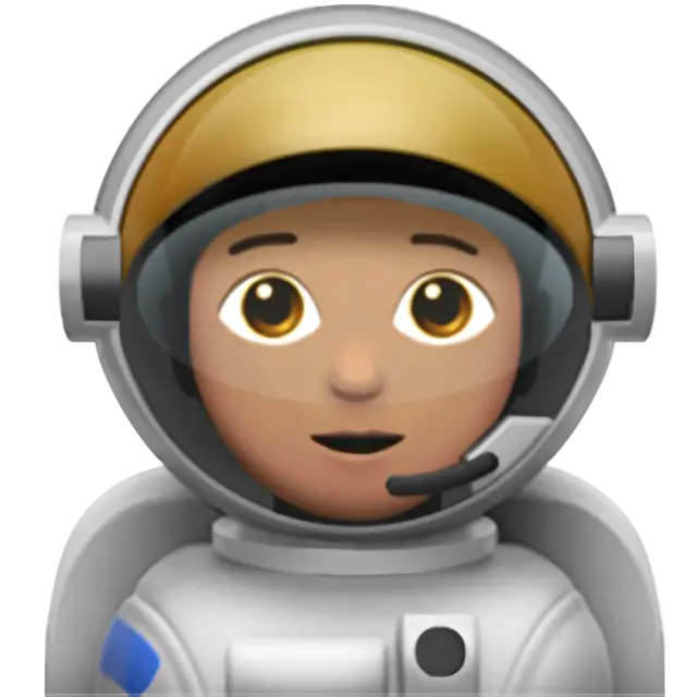 Astronaut: Medium Skin Tone