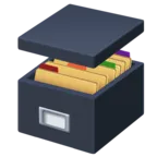 カードファイルボックス