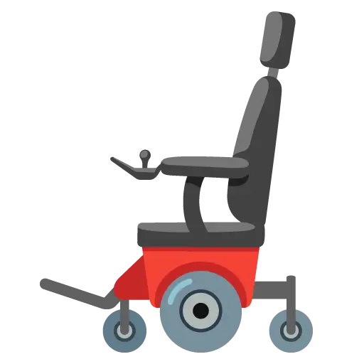 Motorisierter Rollstuhl