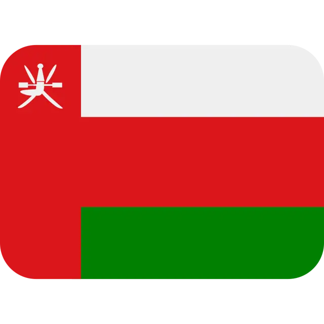 Flag: Oman