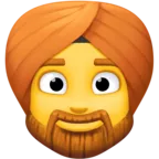 Mann mit Turban